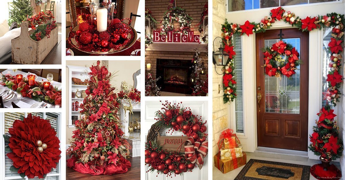 40+ Best Red Christmas Decor Ideas and Designs for 2021