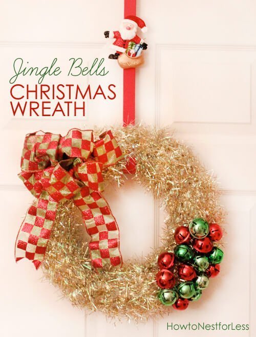 Blingy and Ringy Jingle Bell Wreath