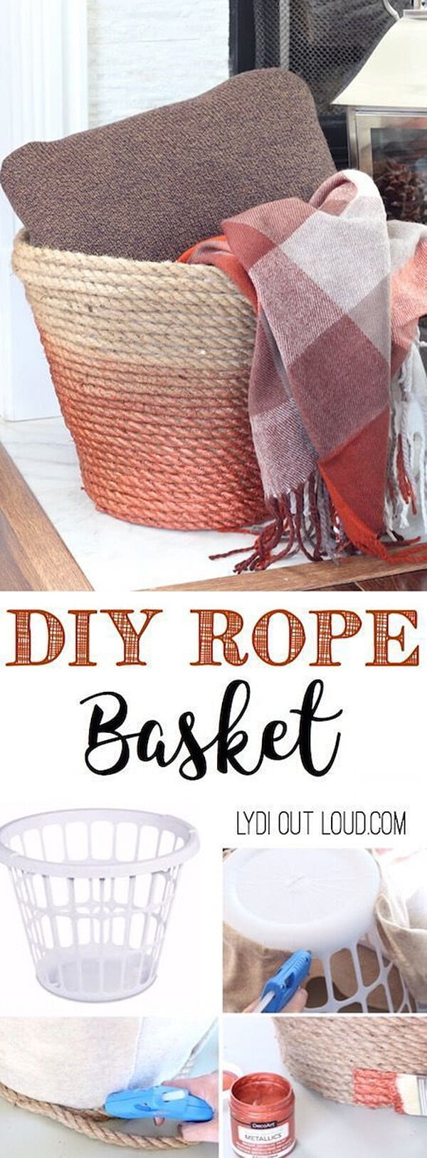 Weave Your Own Rope Basket