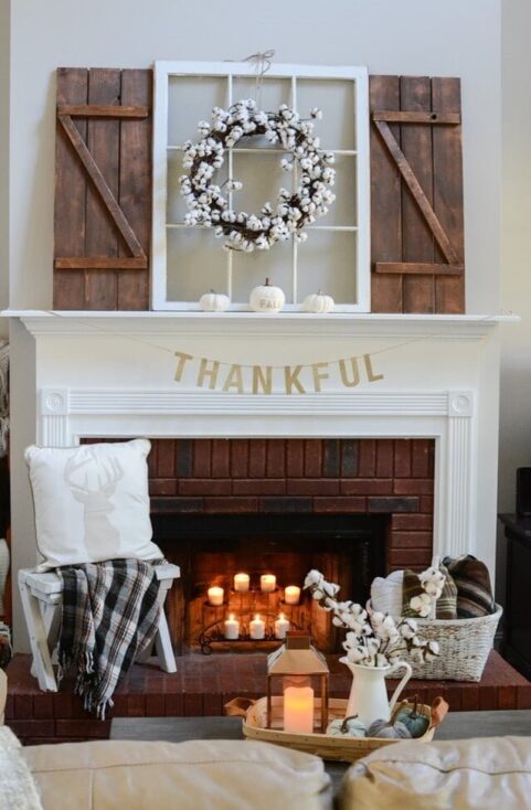 28 Best Farmhouse Mantel Decor Ideas And Designs For 2025 04 Farmhouse Mantel Decor Ideas Homebnc 481x734