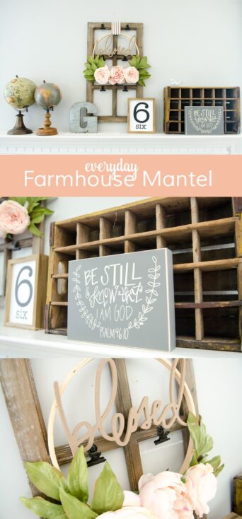 28 Best Farmhouse Mantel Decor Ideas And Designs For 2025 05 Farmhouse Mantel Decor Ideas Homebnc 342x734