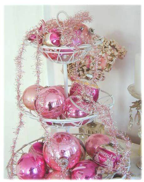 Three Tiers for Pink Tinsel