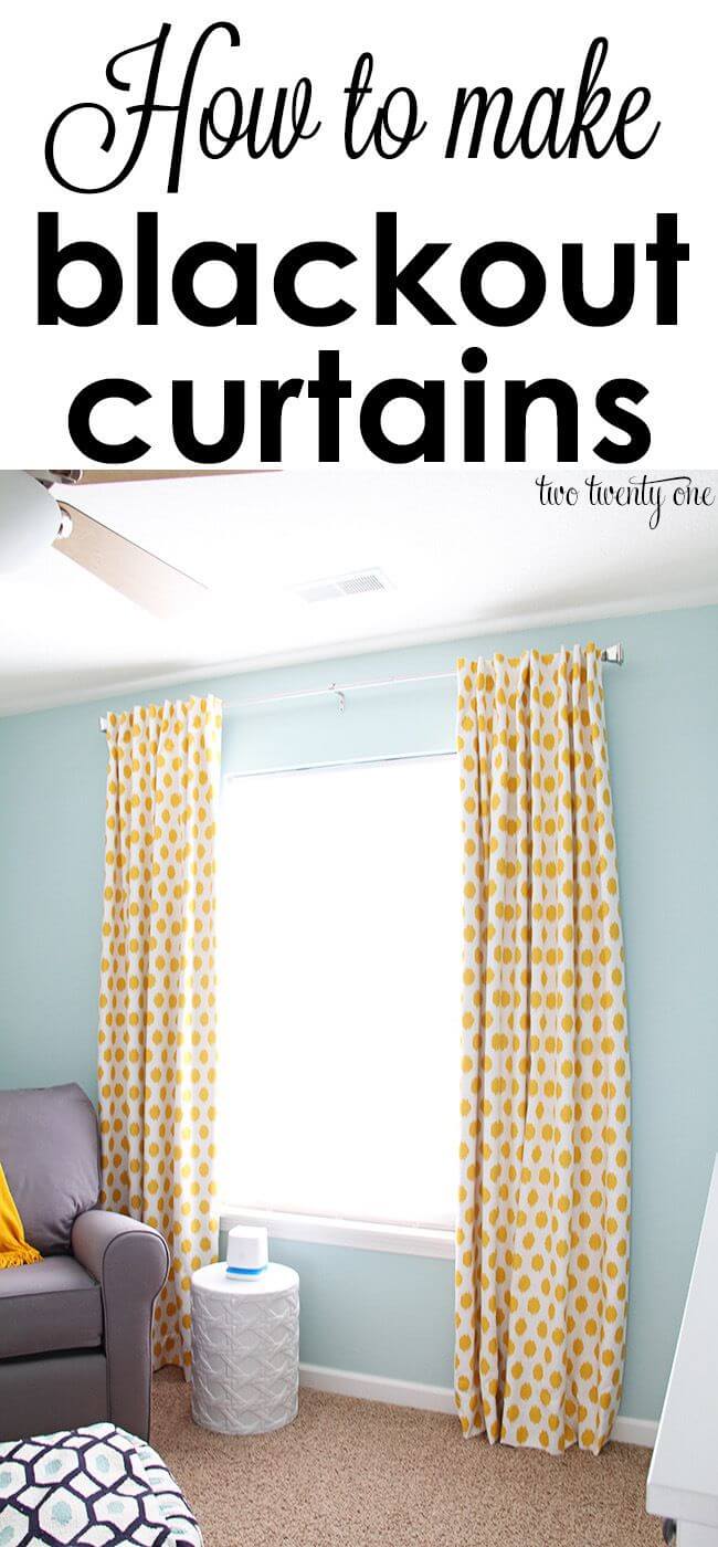 Bright and Graphic Blackout Curtains