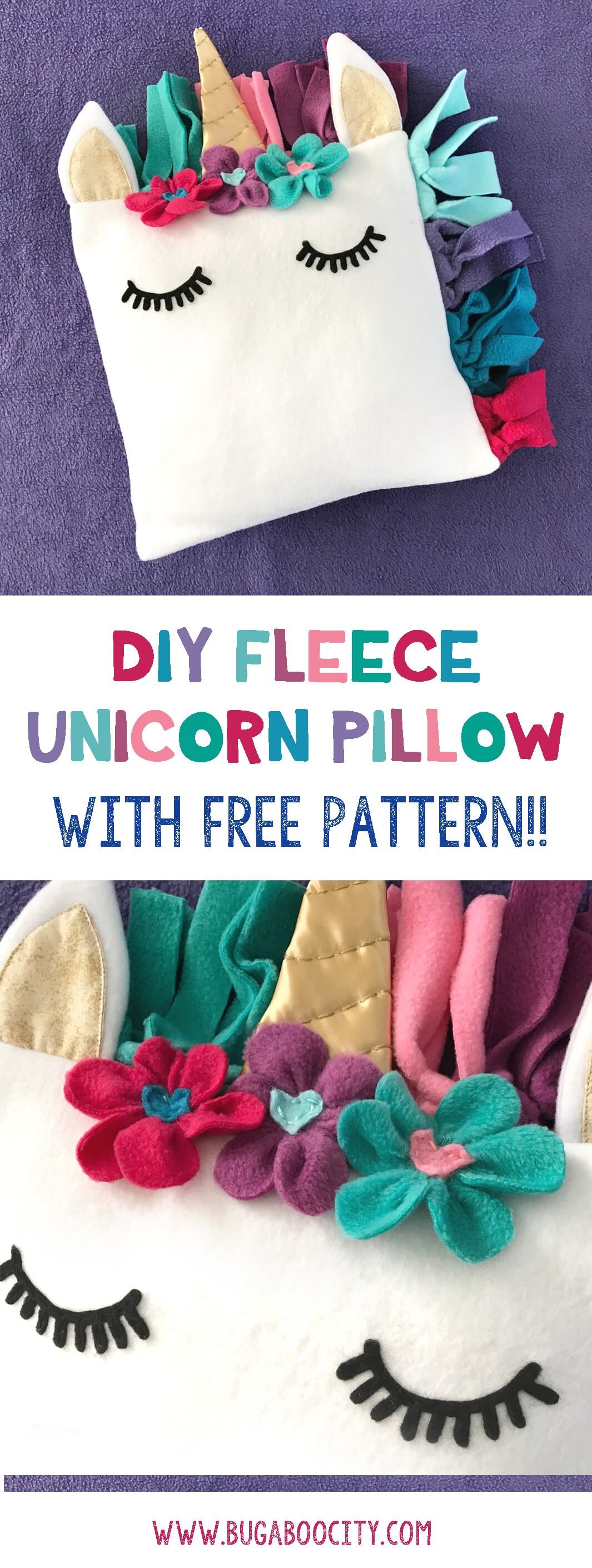 Adorable DIY Unicorn Pillow Idea