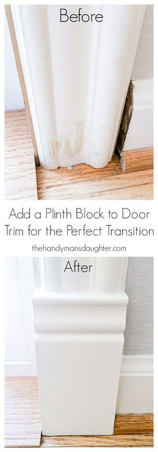 Add Dimension to Doorways with Plinth Blocks