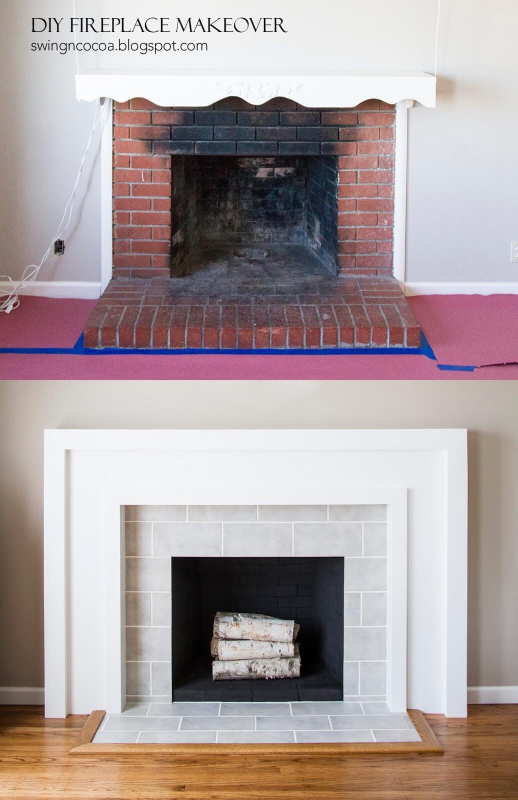 Cheap and Easy Home Decor Hack Ideas for Fireplaces