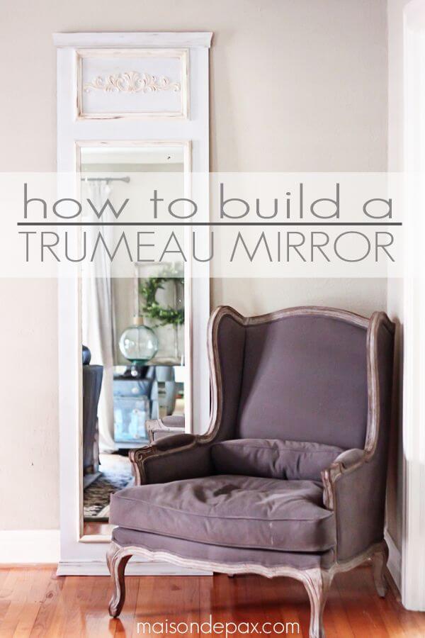 Make Your Own Floor-to-Ceiling Wall Mirror