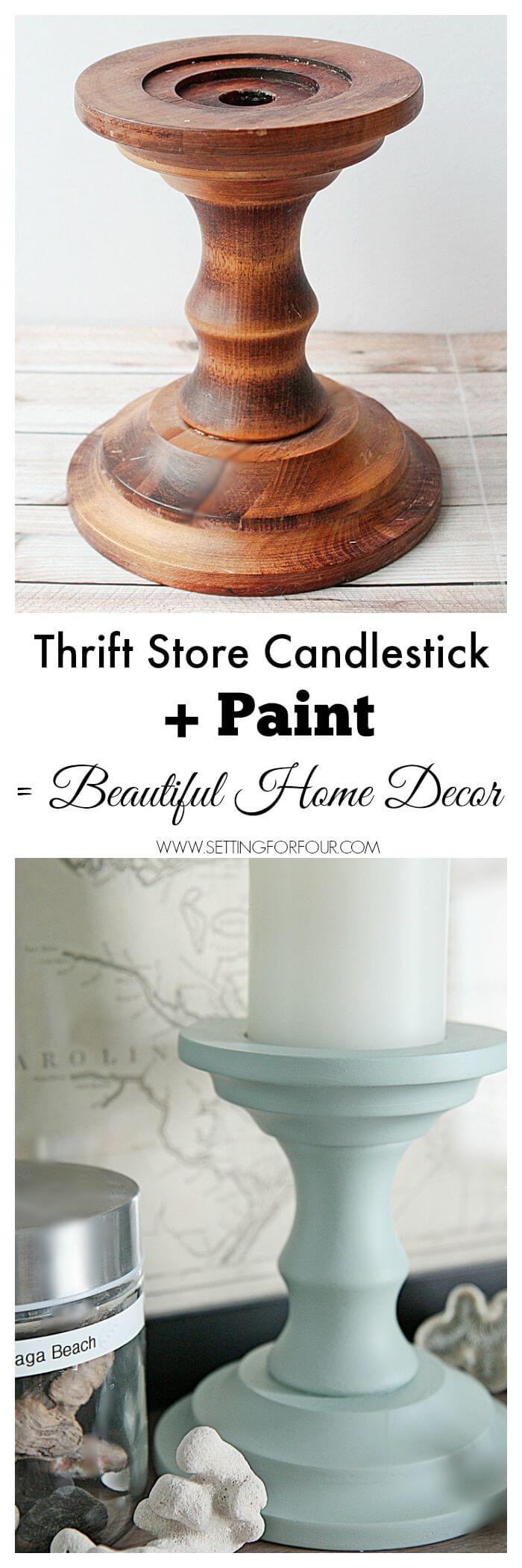 DIY Dollar Store Home Decor Ideas with Candles