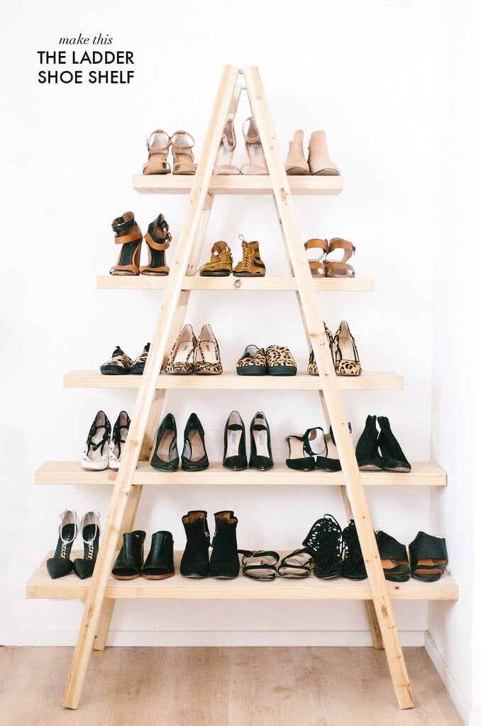 Easel Style Multi-Layer Shoe Cabinet