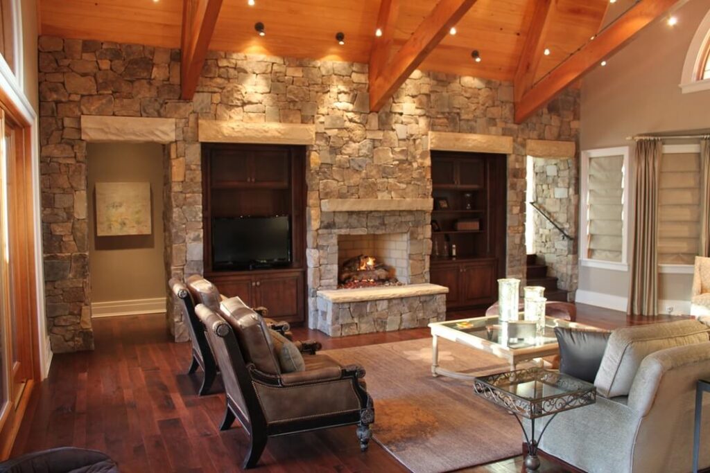 30 Interior Stone Wall Ideas Homebnc 1024x683 