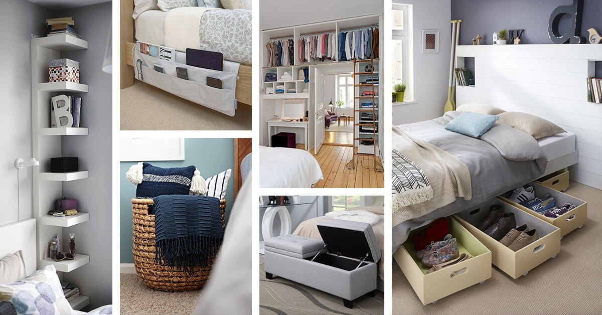 38 Best Bedroom Organization Ideas And Projects For 2019