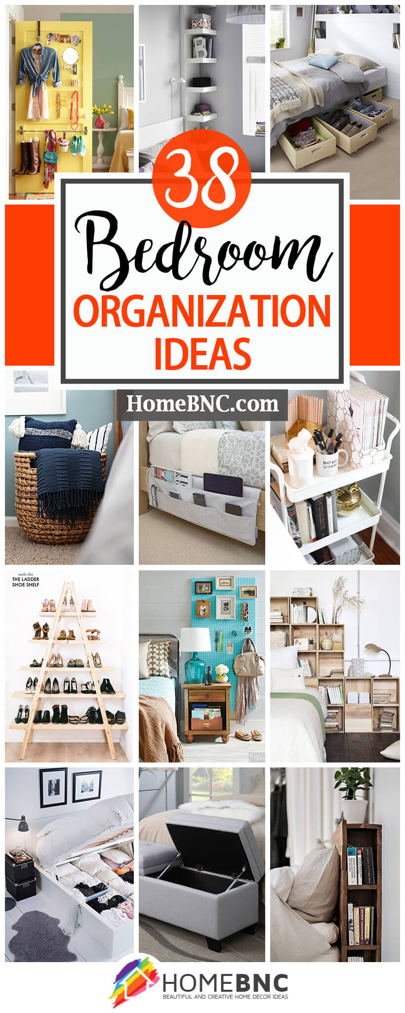 20 Best Bedroom Organization Ideas and Projects for 20