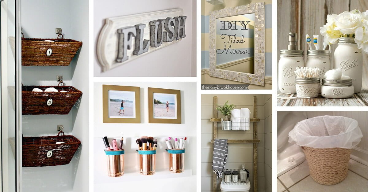 bathroom decorating ideas diy