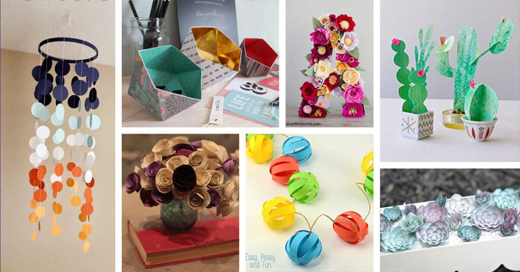 24 Unique Paper Decor Crafts You Can Make in an Afternoon