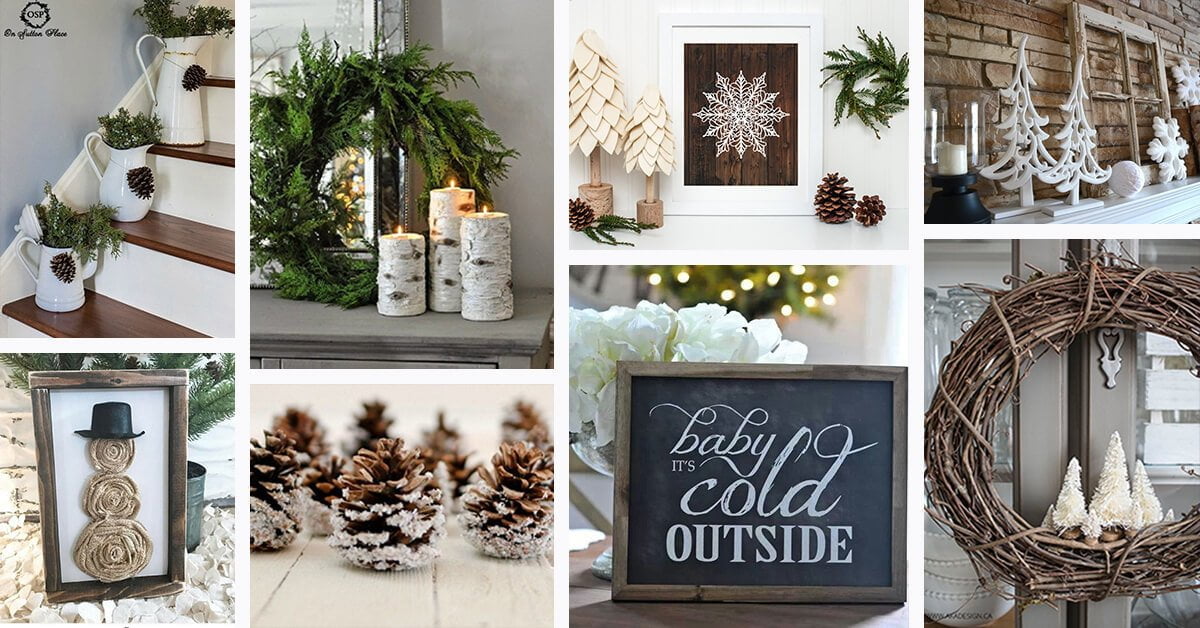 Featured image for “32 Wonderful Rustic Winter Decor Ideas that Still Work after Christmas”