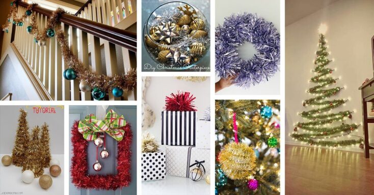 Featured image for 22 Creative Ways to Decorate with Tinsel to Spruce Up Your Home for the Holidays