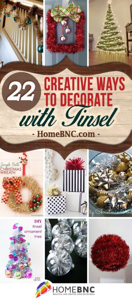 22 Best Tinsel Decorating Ideas and Designs for 2023