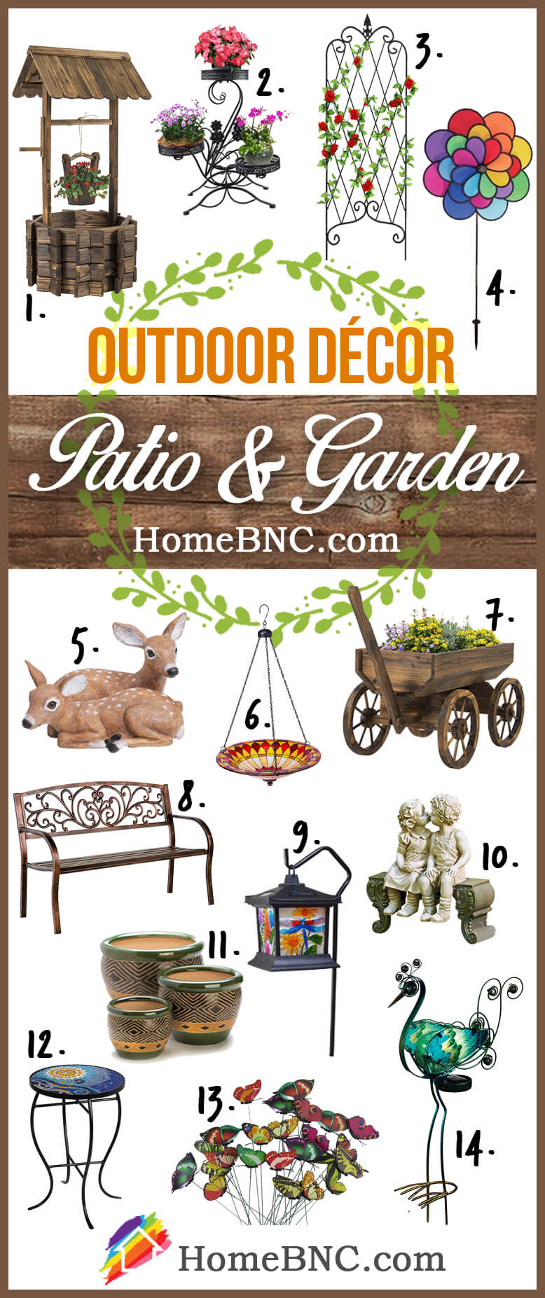 Patio and garden Outdoor Decoration Ideas