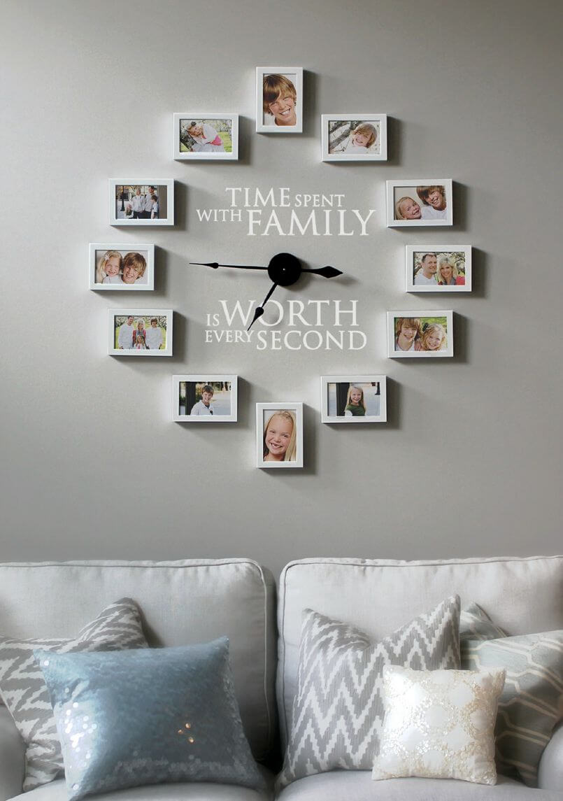 Time Spent with Family Photo Montage