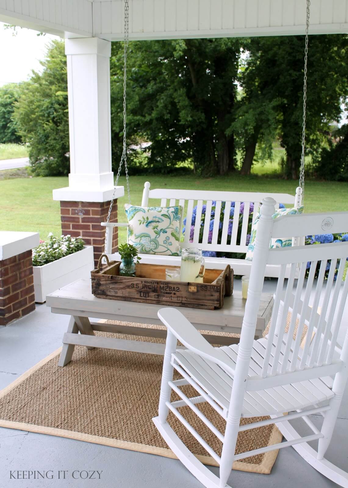 Flower Boxes and Country Furniture