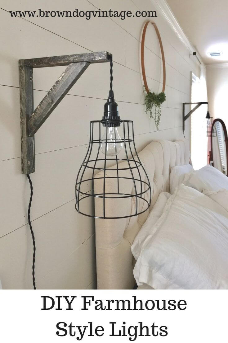 farmhouse light fixtures for bedroom