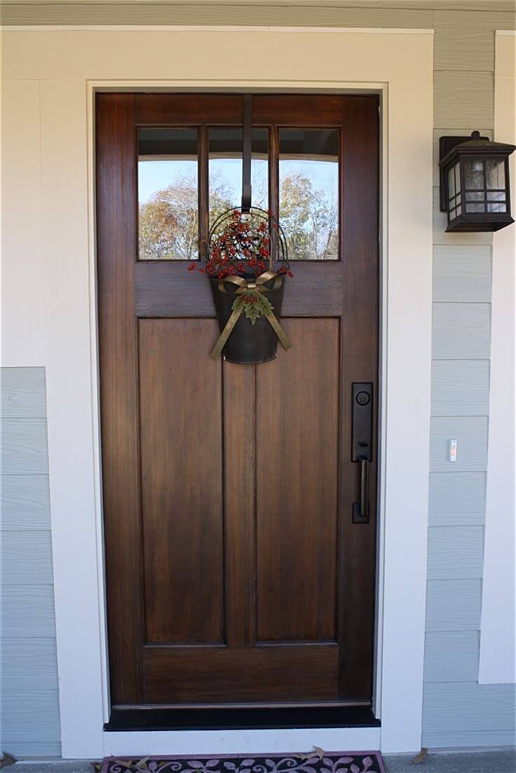 Hardwood Door Never Looked So Good