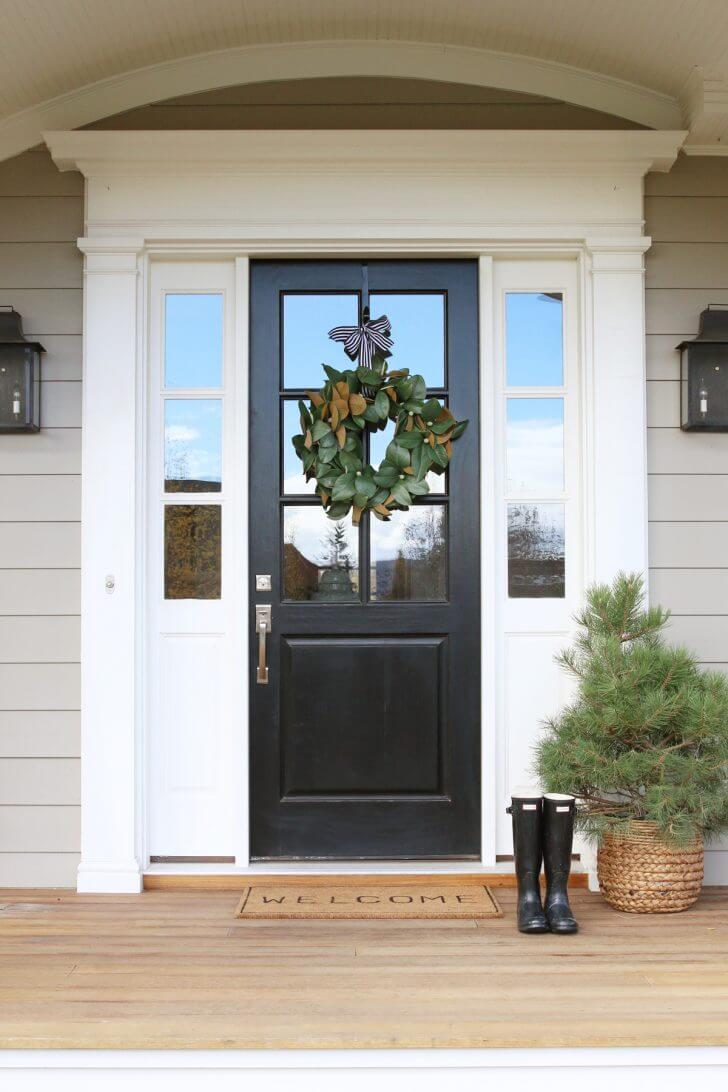 elegant front door color