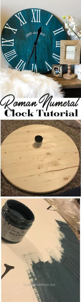 29 Best DIY Wall Clock Ideas And Designs For 2024   12 Diy Wall Clock Ideas Homebnc 275x1024 