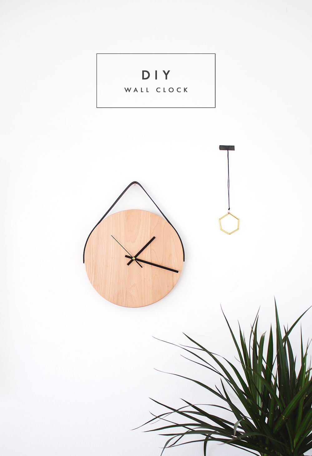 Wooden DIY Wall Clock Ideas