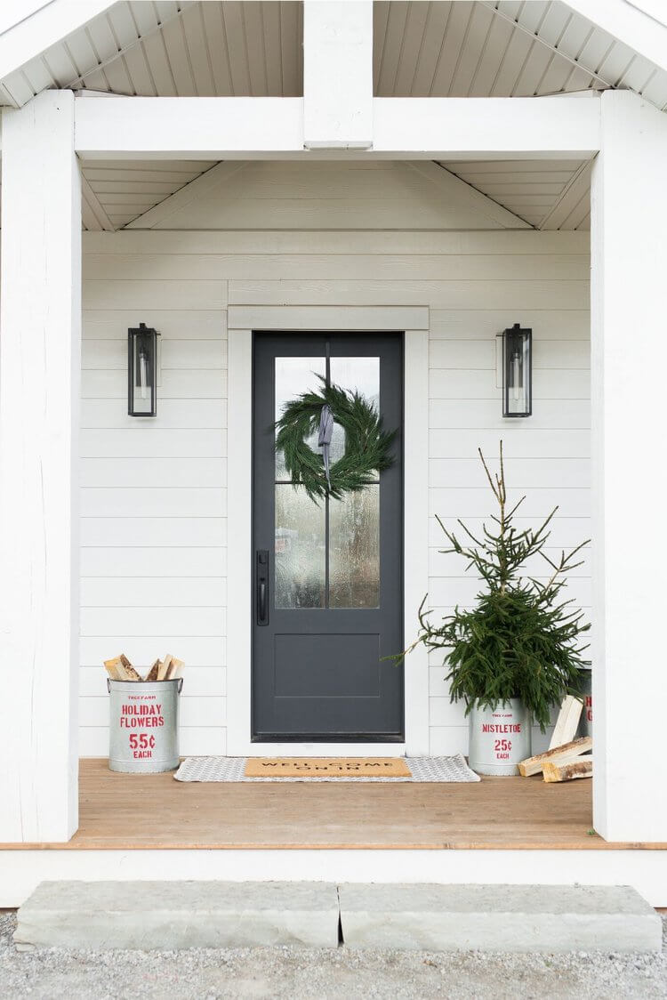 23 Farmhouse Front Door Ideas Homebnc 