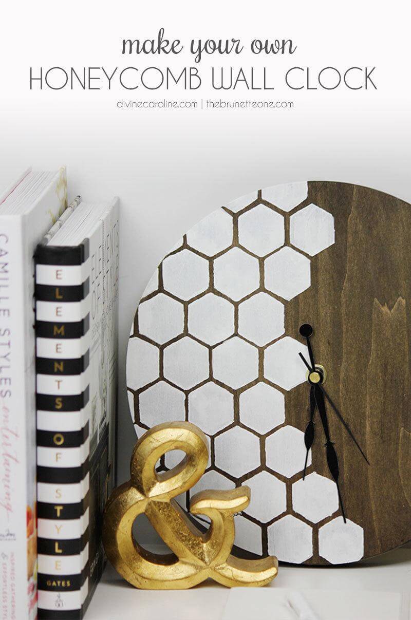 Warm Wood and White Honeycomb Combo