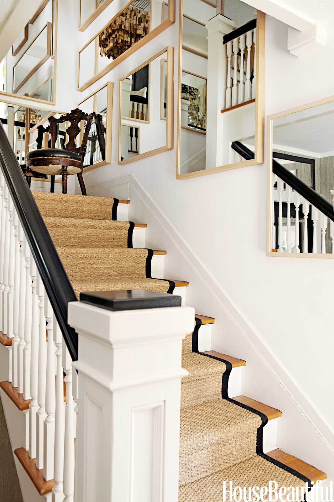 28 Best Stairway Decorating Ideas and Designs for 2021