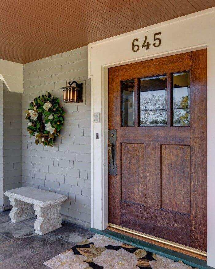 37 Best Farmhouse Front Door Ideas And Designs For 2021