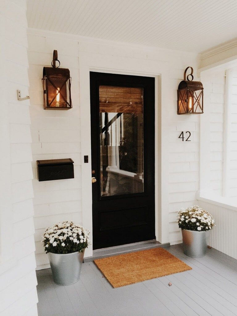 Farmhouse Interior Doors White Farmhouse Exterior Modern Farmhouse ...