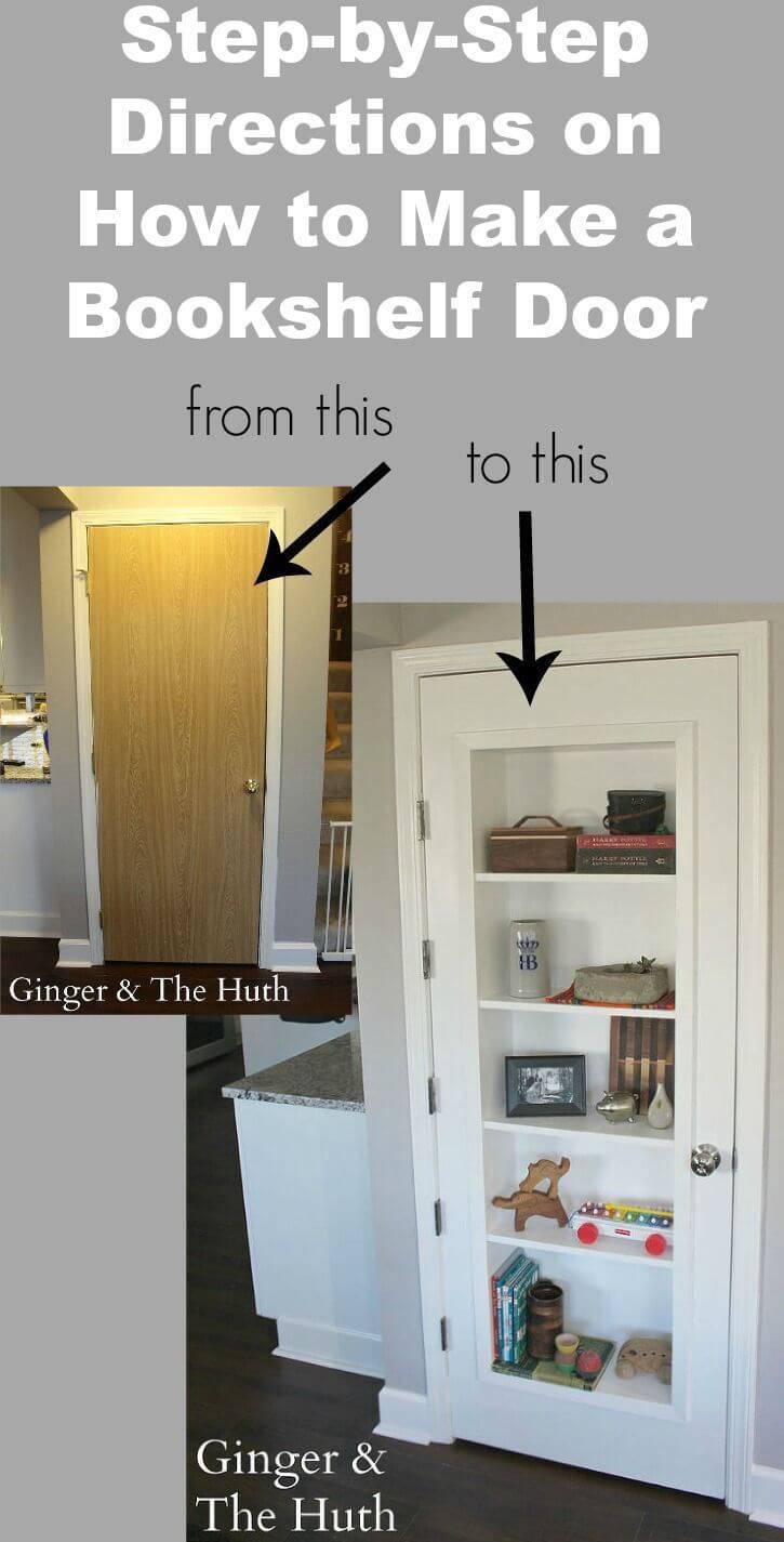 Put a Bookshelf in Your Door