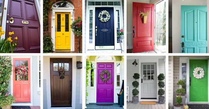 Featured image for 29 Front Door Color Ideas to Add Personality to Your Exterior