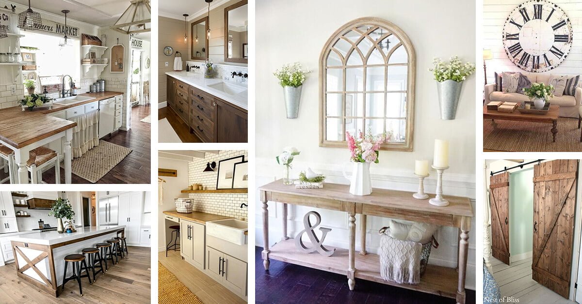 19+ Best Farmhouse Interior Ideas and Designs for 19