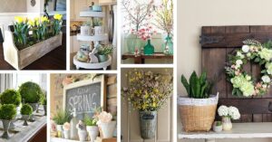 Rustic Farmhouse Spring Decor Ideas