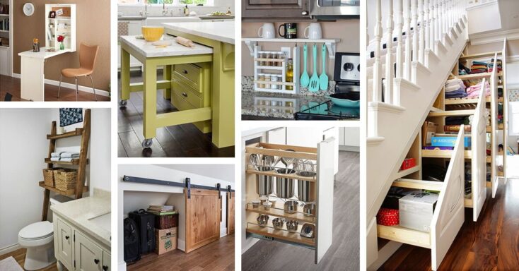 Featured image for 40 Smart Space Saving Ideas to Help You Organize Your Home Attractively