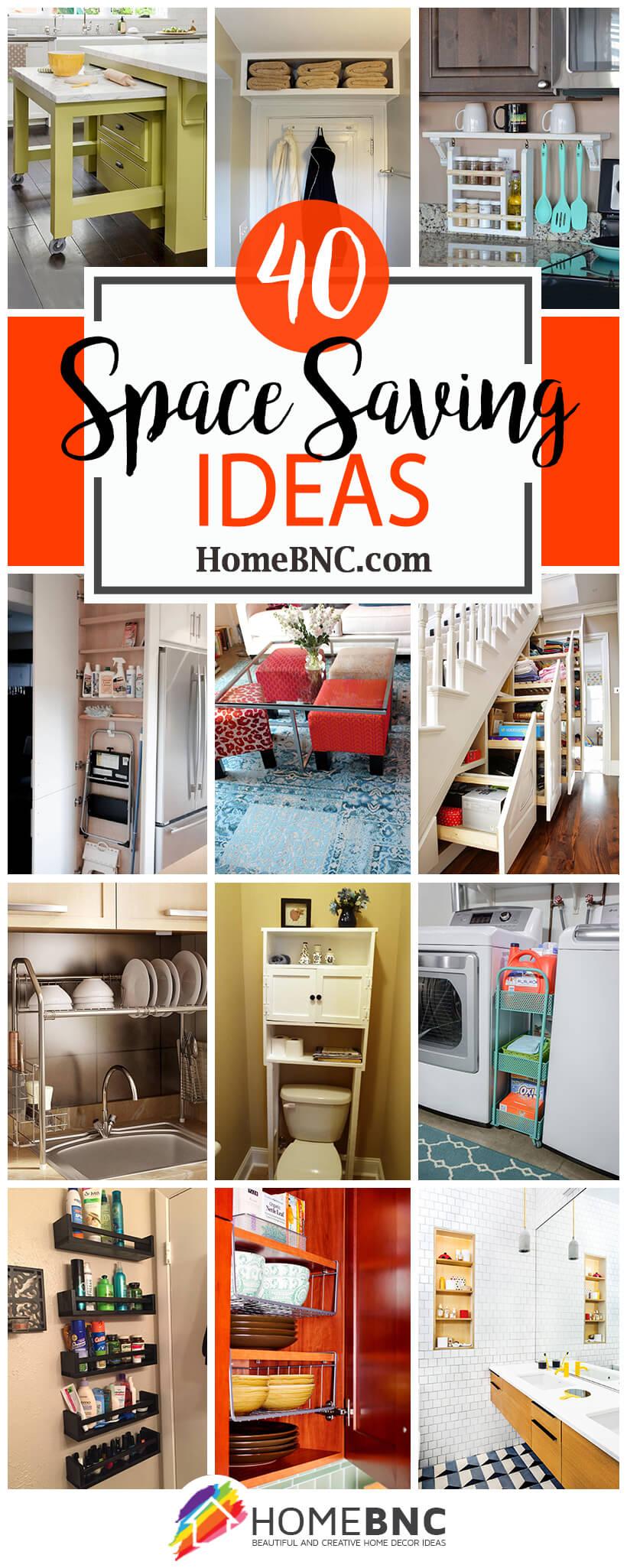 40 Best Space Saving Ideas And Projects For 2020   Space Saving Ideas Pinterest Share Homebnc 