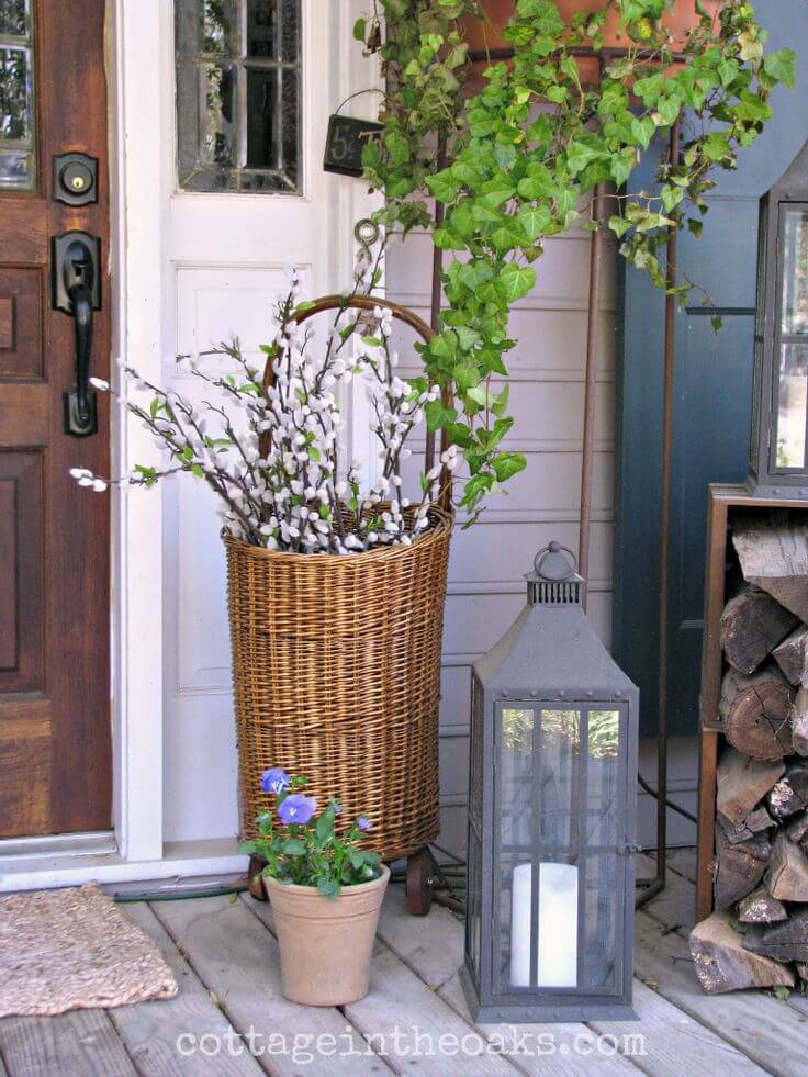 Spring Porch Decor