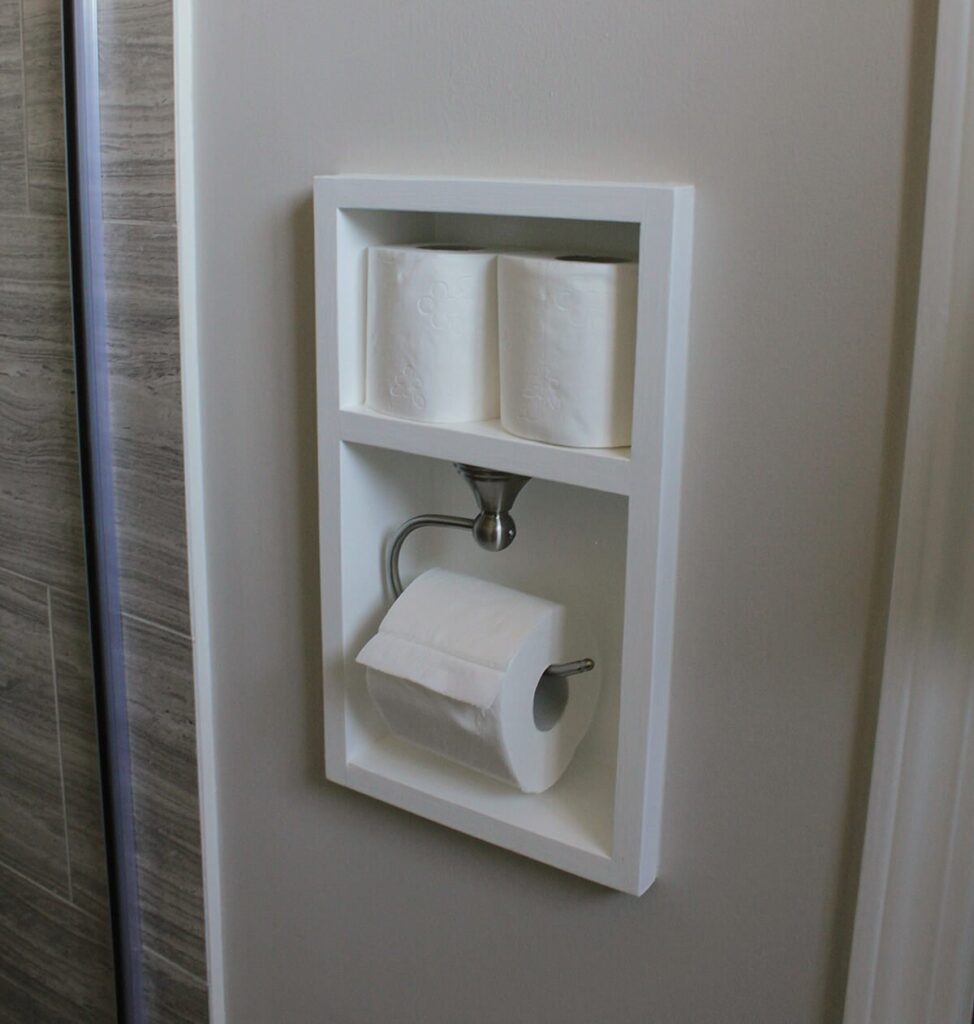 25 best built in bathroom shelf and storage ideas for 2024