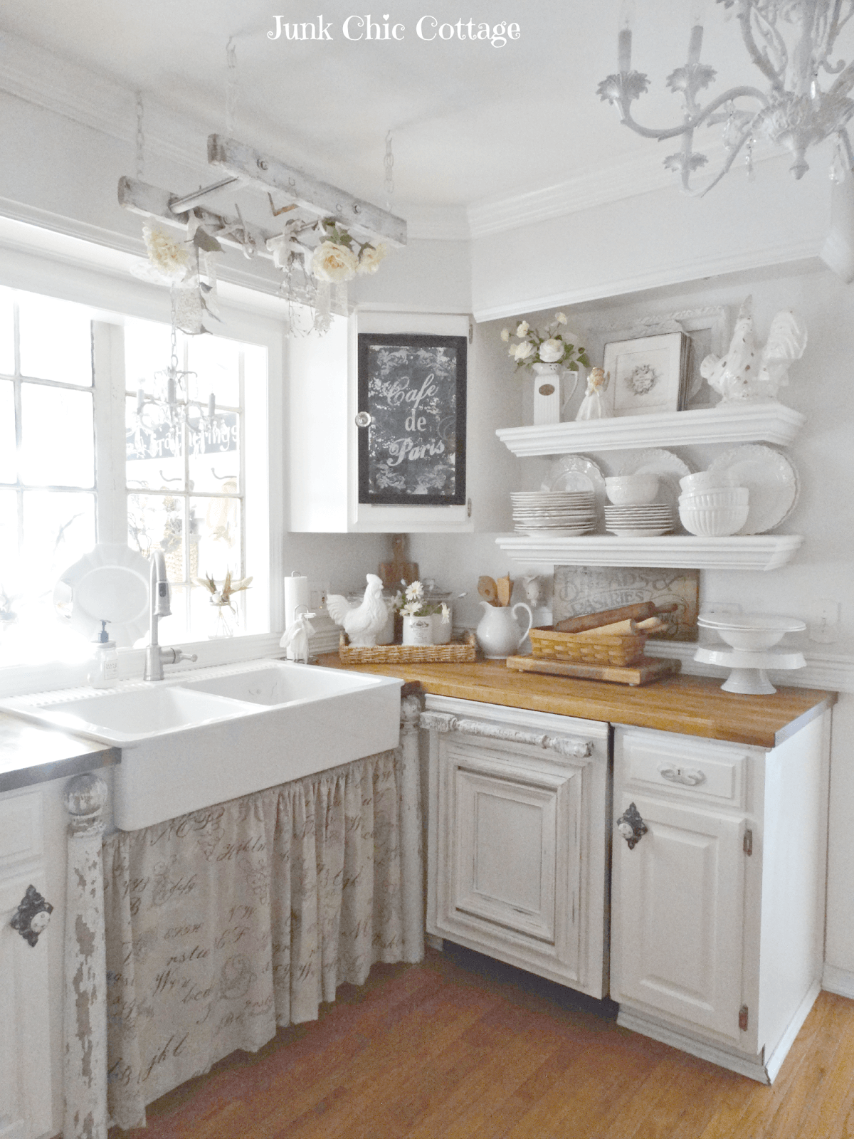 32 Sweet Shabby Chic Kitchen Decor Ideas To Try - Shelterness