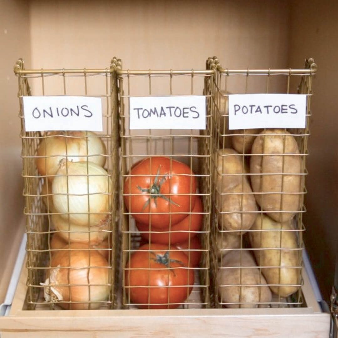 Wire Magazine Boxes for Vegetables