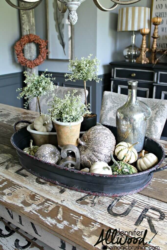 dining table tray decor