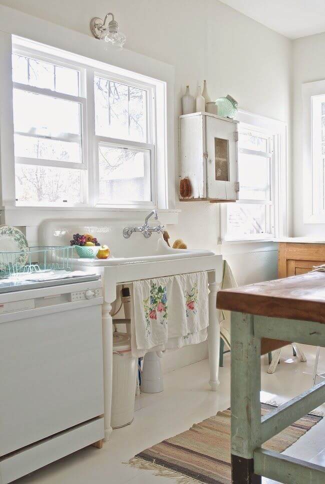 29 Best Shabby Chic Kitchen Decor Ideas And Designs For 2023   09 Shabby Chic Kitchen Decor Ideas Homebnc 