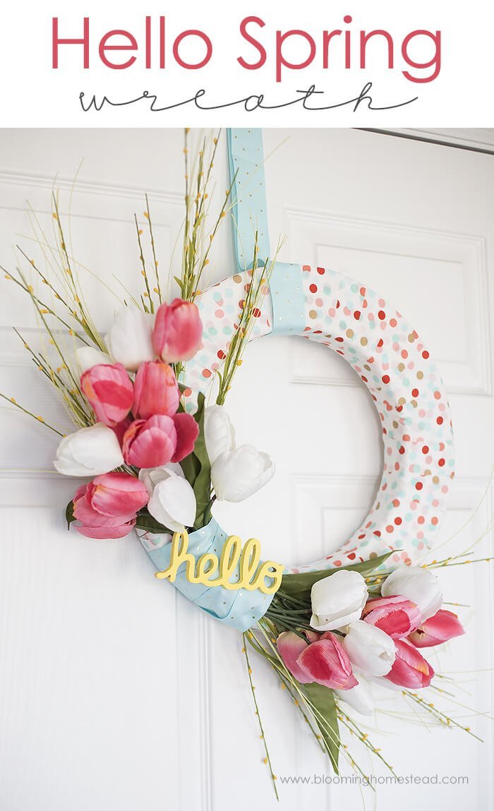 Bold Polka Dot and Tulip Greetings