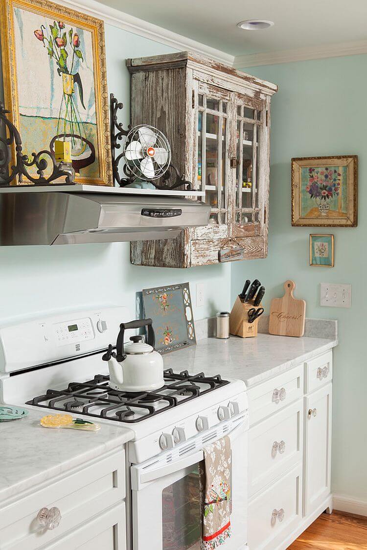 32 Sweet Shabby Chic Kitchen Decor Ideas To Try - Shelterness