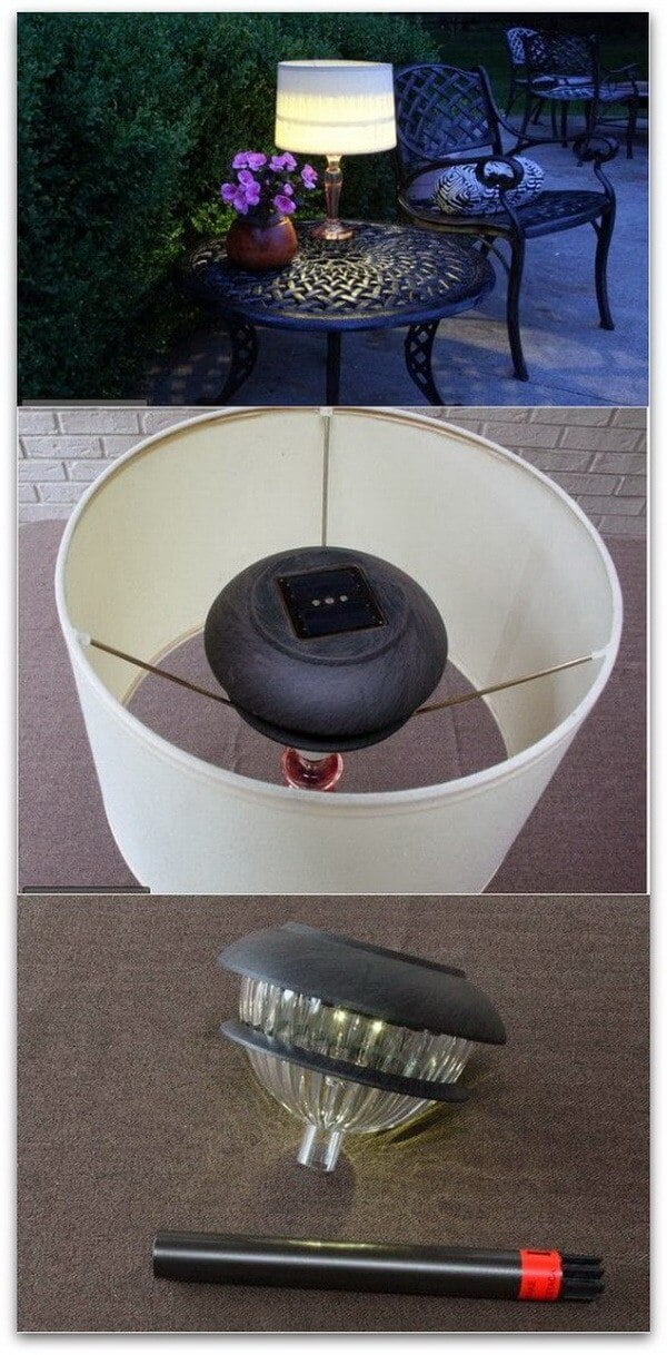 Brilliant Solar Bistro Lamp Idea