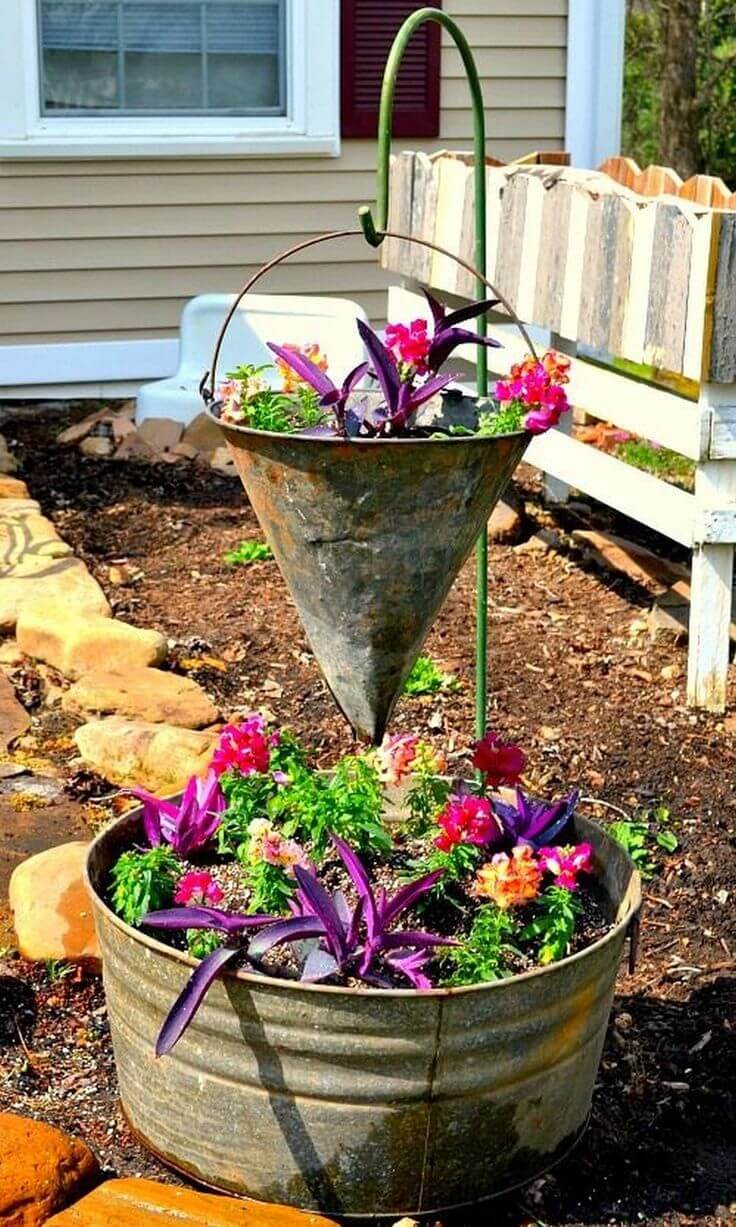 33 Best Repurposed Garden Container Ideas and Designs for 2020